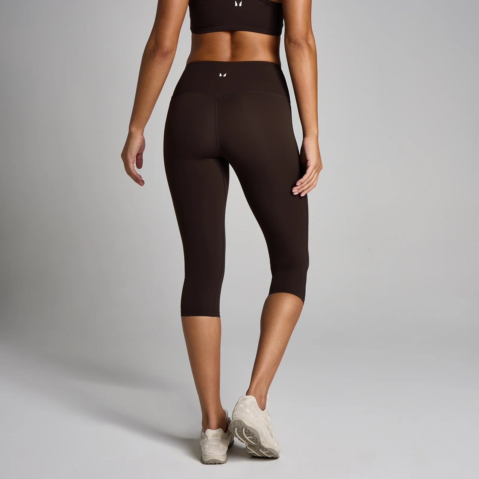 MP Moterų Tempo Capri Leggings - Kakava - S vaizdas 2