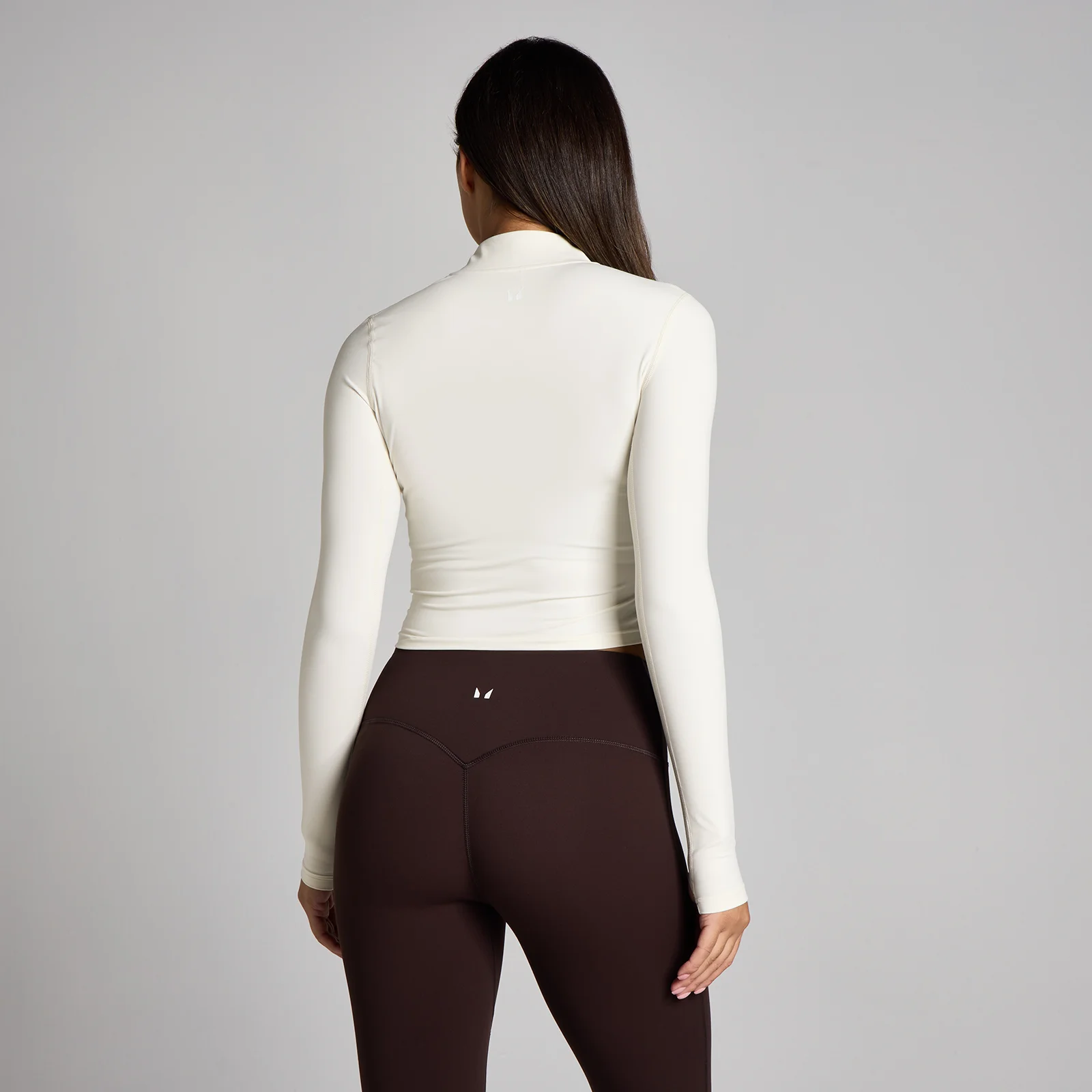 MP Moterų Tempo Cropped Striukė - Vanilė - L vaizdas 2