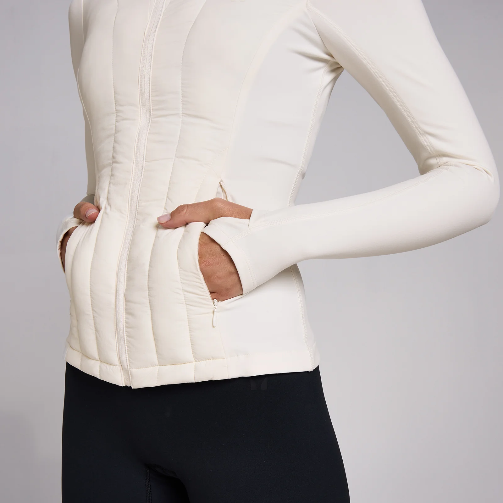 MP Moterų SculptForm Hybrid Striukė - Perlinė - XS vaizdas 4