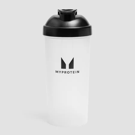Myprotein Plastikinis Šeiker 1L - Skaidrus/Juodas