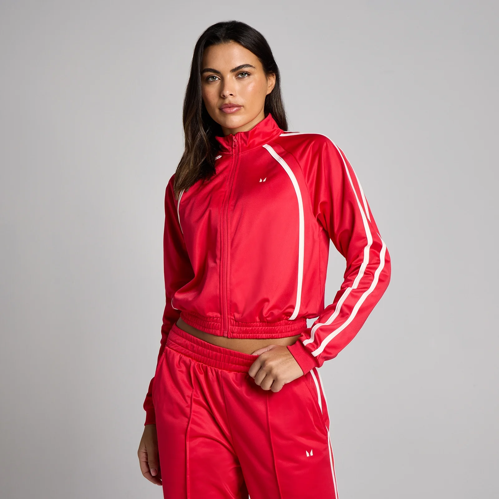 MP moterų trikotažinė sportinė striukė - Aitriai raudona - S vaizdas 1