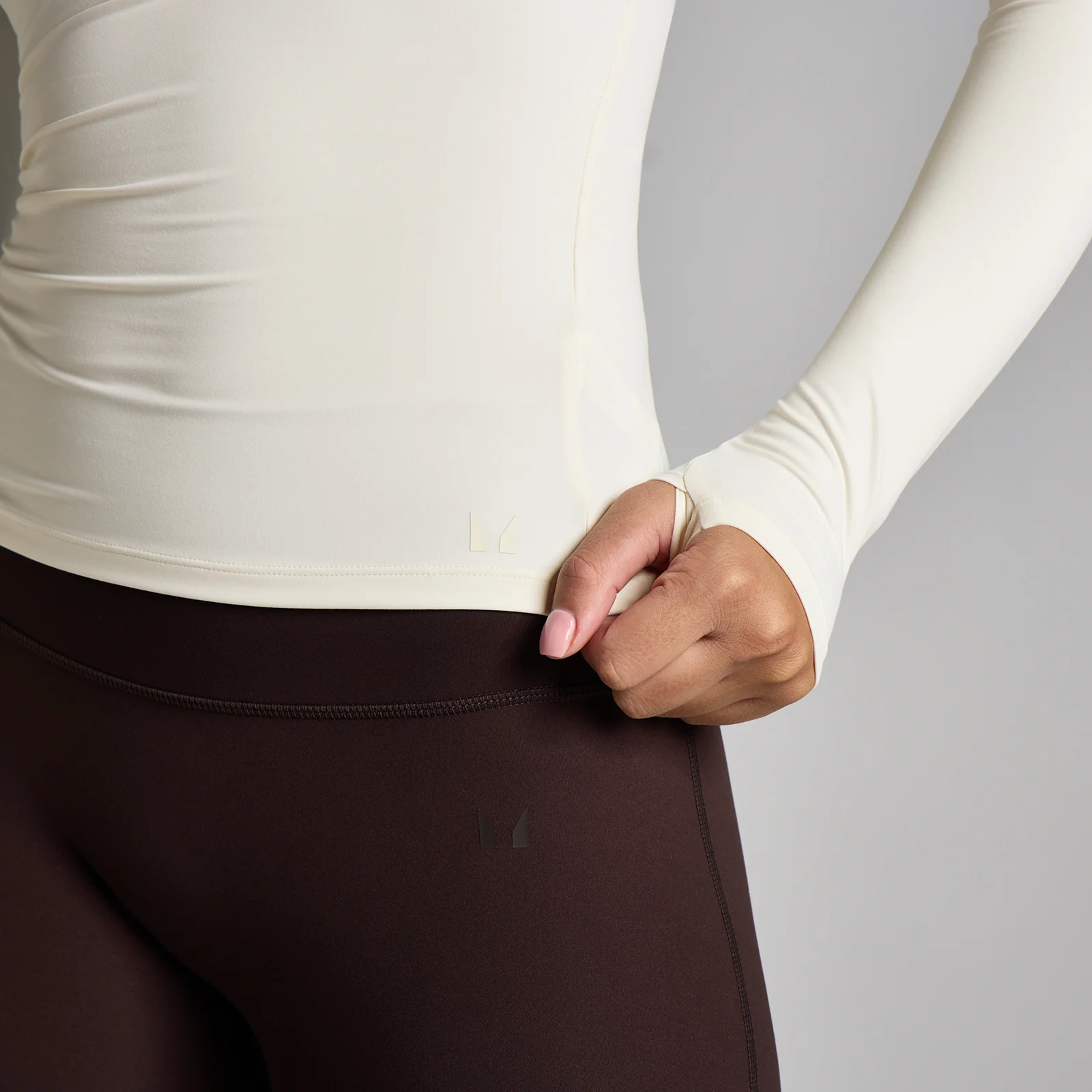 MP Moterų Tempo Off The Shoulder LS Top - Vanilė - XS vaizdas 4