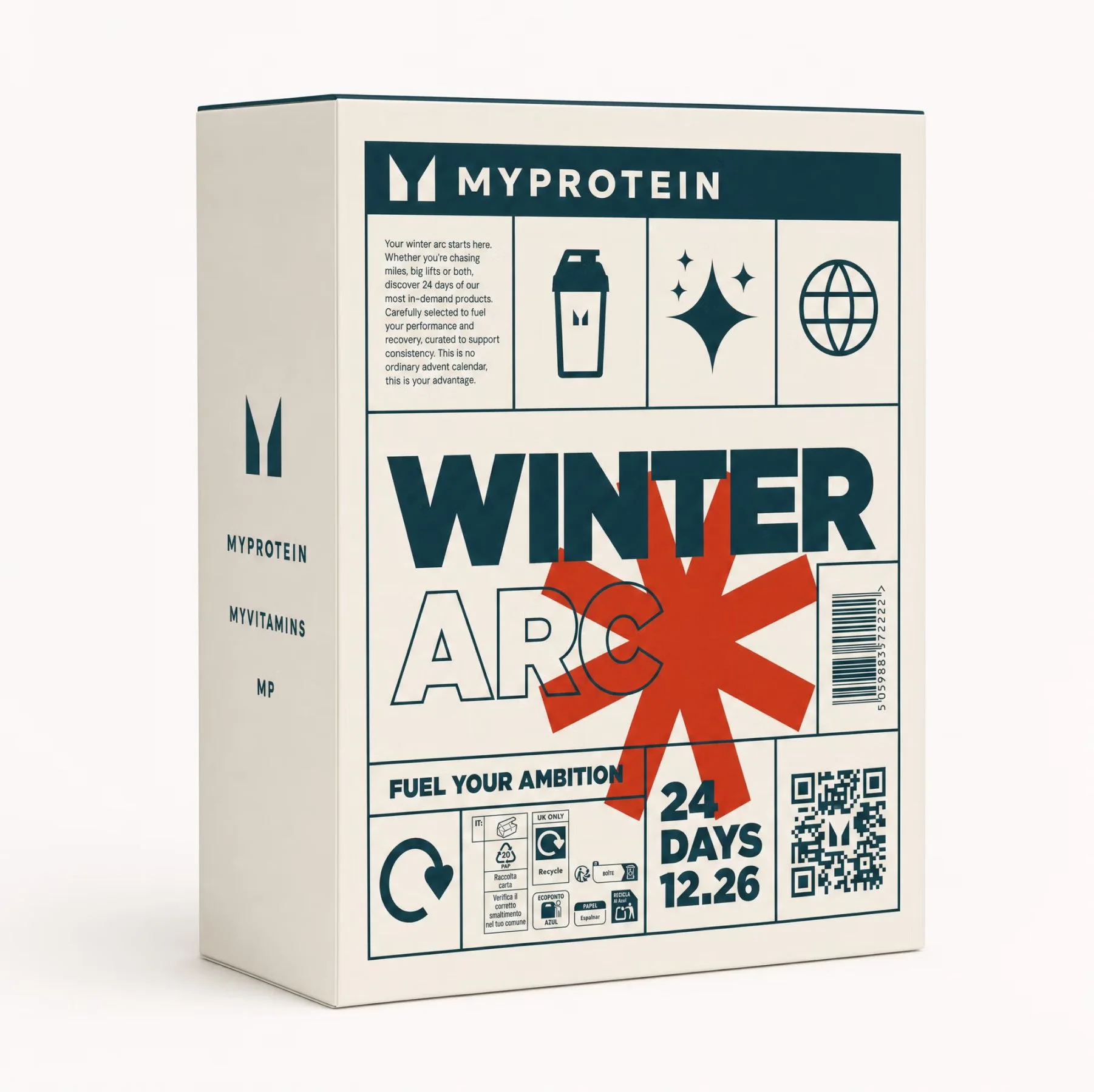 Myprotein Advento Kalendorius 2026 vaizdas 1