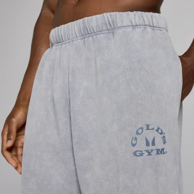 MP X Gold's Vyrų Washed Graphic Oversized Sportinės Kelnės - Steel Blue - L vaizdas 6