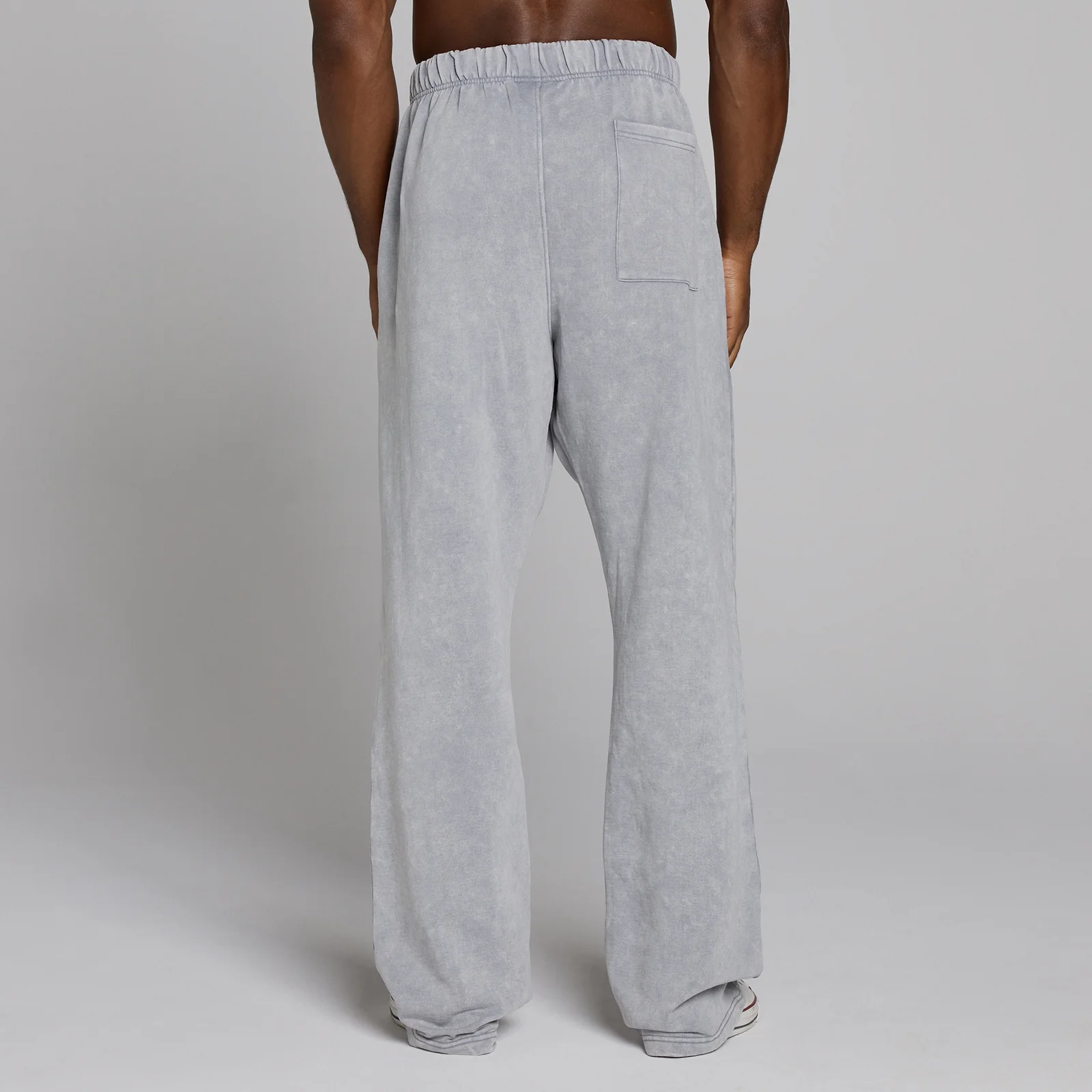 MP X Gold's Vyrų Washed Graphic Oversized Sportinės Kelnės - Steel Blue - L vaizdas 4