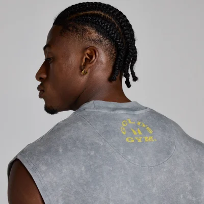 MP X Gold's Vyrų Washed Graphic Oversized Tank - Steel Blue - XL vaizdas 6