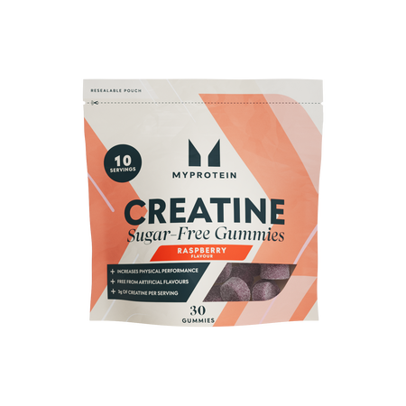 Kreатino guminukai be cukraus - 30 Gummies - 10Porcijos - Aviečių