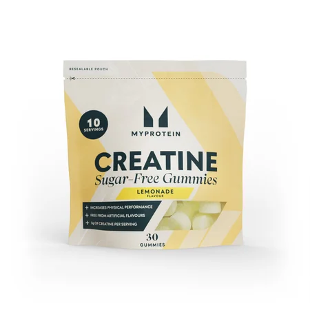 Kreатino guminukai be cukraus - 30 Gummies - 10Porcijos - Lemonade