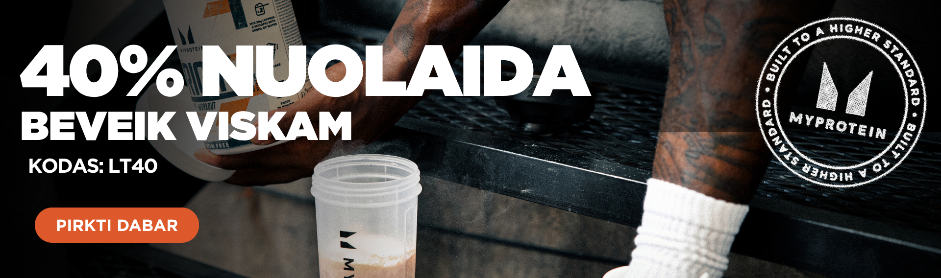 40% NUOLAIDA